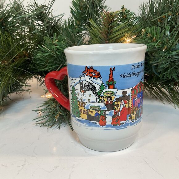 Heidelberg 2012 Christmas Market Weihnachtsmarkt Glühwein Mug Holiday 8 Oz - Picture 5 of 7